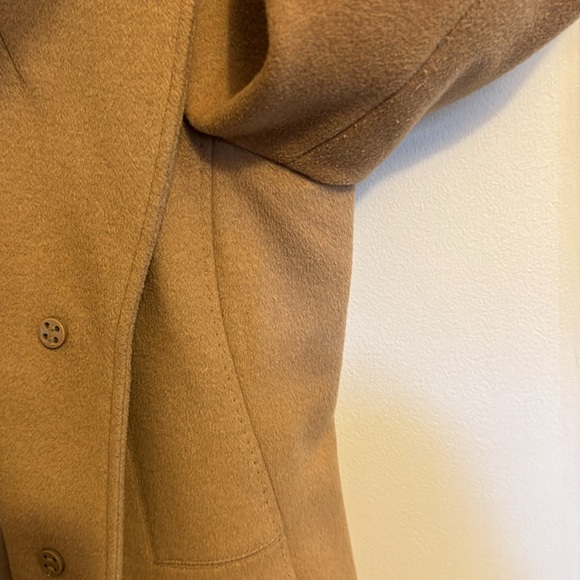 Calvin Klein wool cashmere single breasted coat - Picture 13 of 16